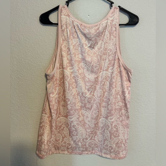 Women's Lucky Brand Pink Paisley Tank Top XXL - Picture 3 of 3
